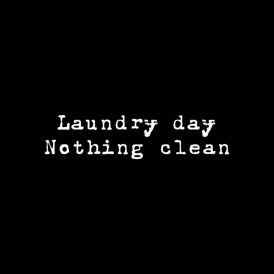 Laundry day