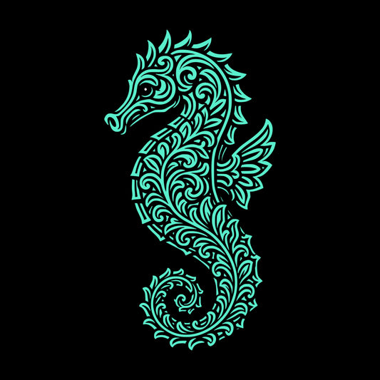 Spiral Tether (Seahorse)