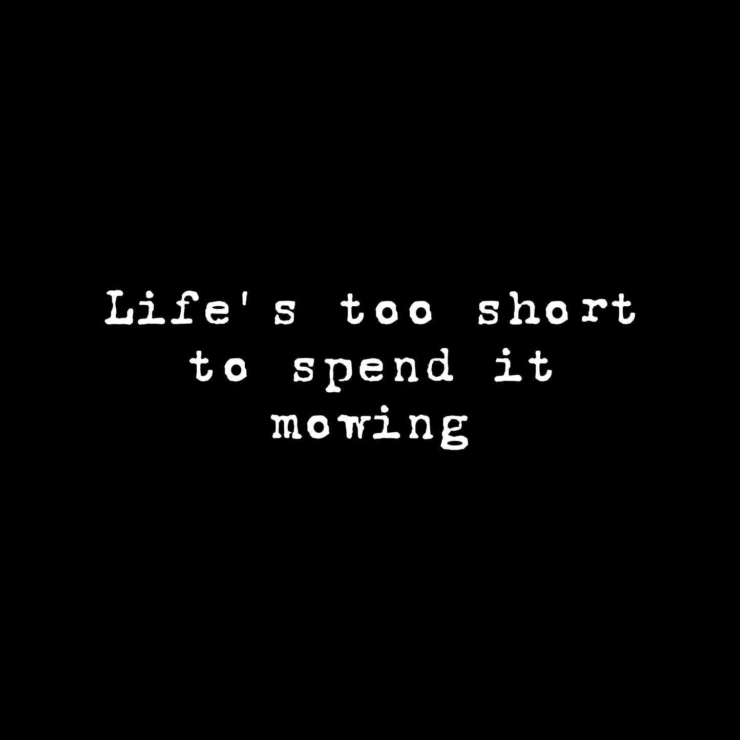 Spend it mowing