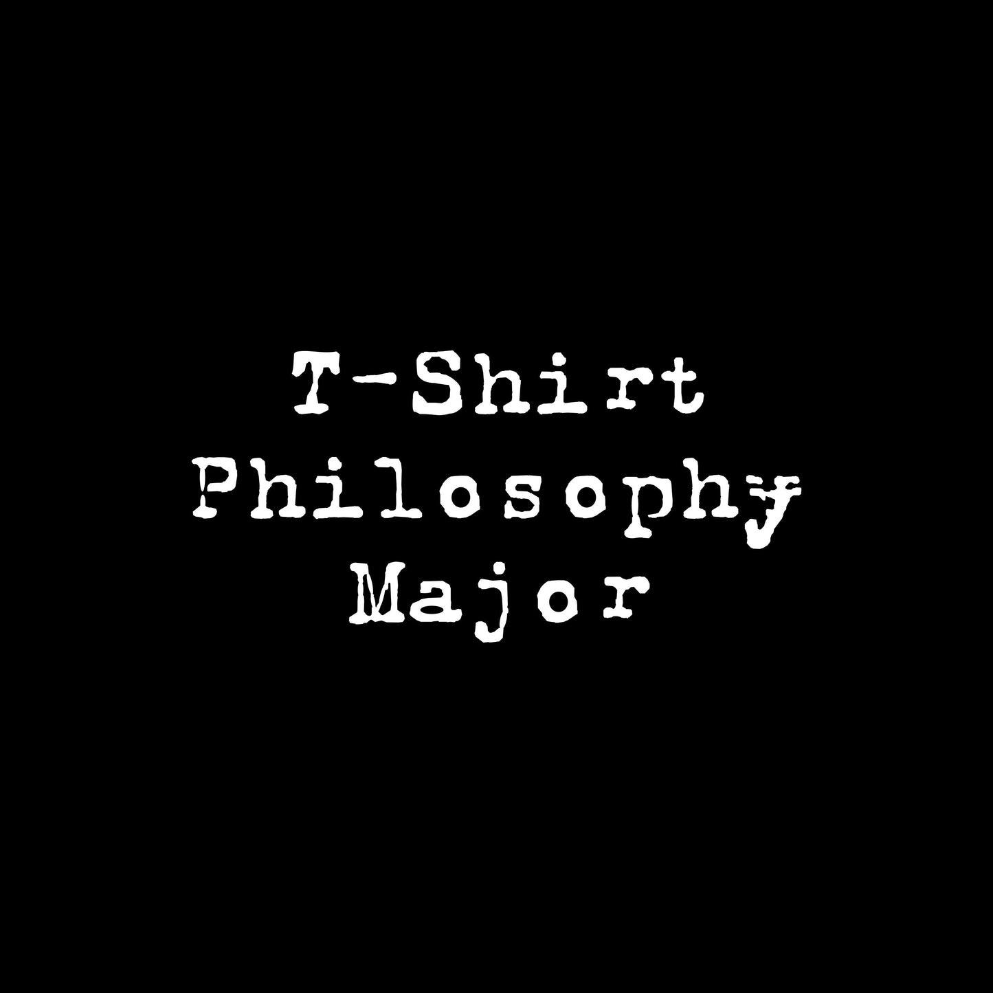 Philosophy major