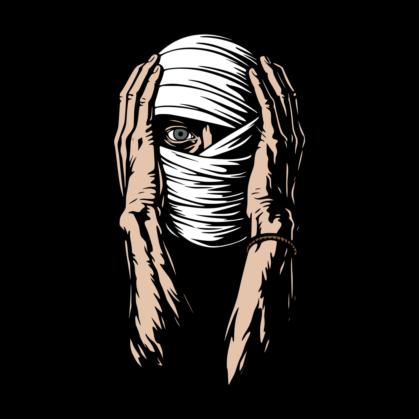 Covered Watcher