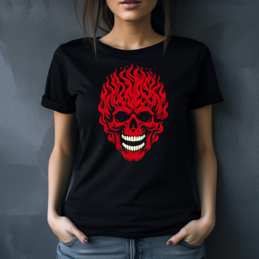 Burning Skull
