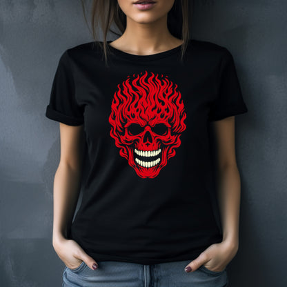 Burning Skull