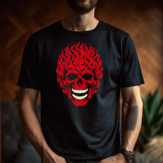 Burning Skull